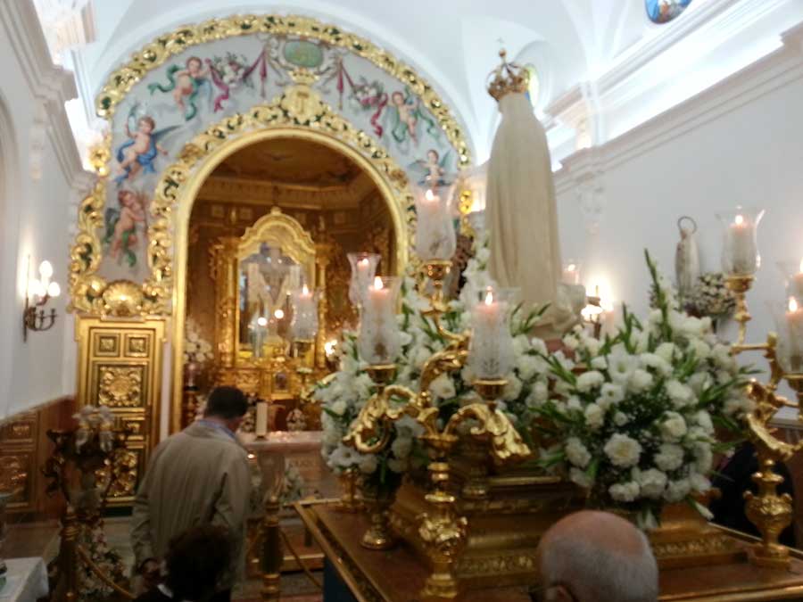 La Virgen de Fátima visita la calle Cabo